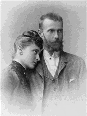 Елизавета Федоровна с мужем Сергеем Александровичем